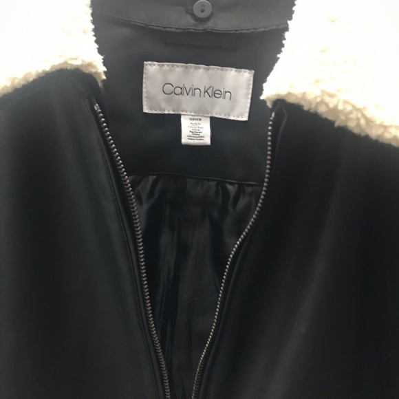 Calvin Klein brand new Leather jacket - Picture 1 of 5